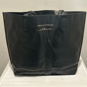Christian Siriano black tote